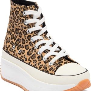 Steve Madden Cheetah platform sneaker size 7.5